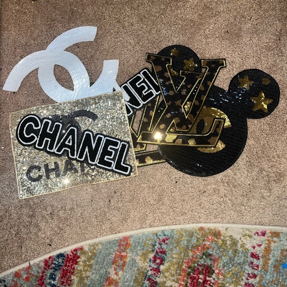 Designer Iron on Patches - Designer Patches for Apparel - Luxury Patches - Picture 1 of 1